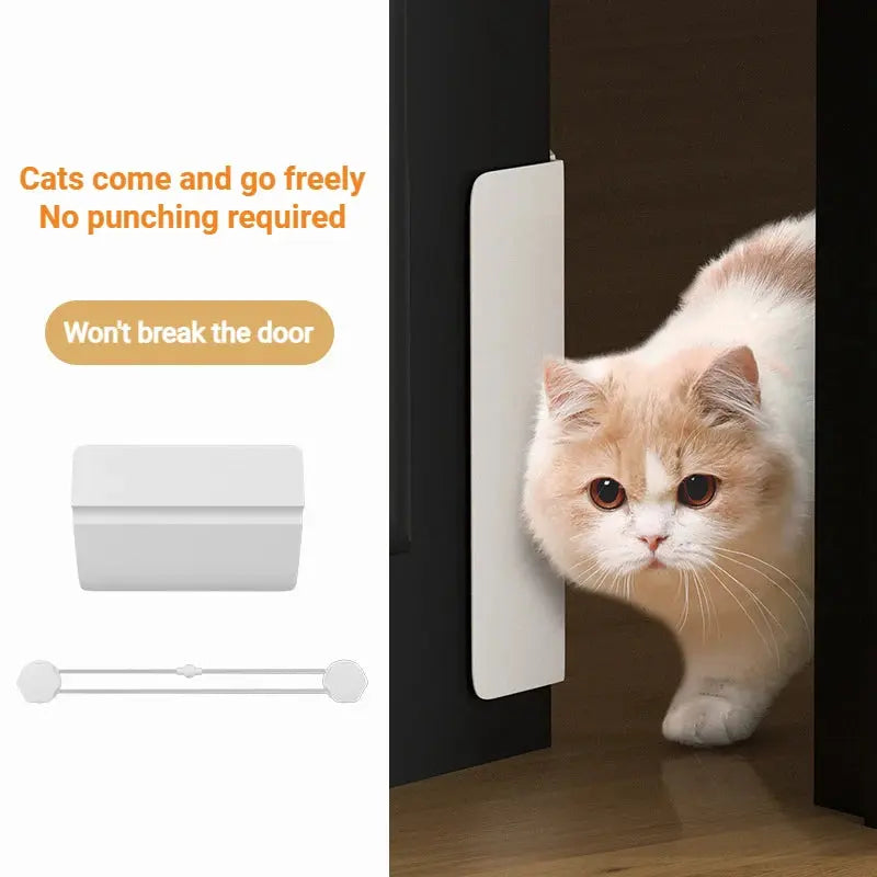 Cat Door Buddy: Easy Access Latch TailTalker.com