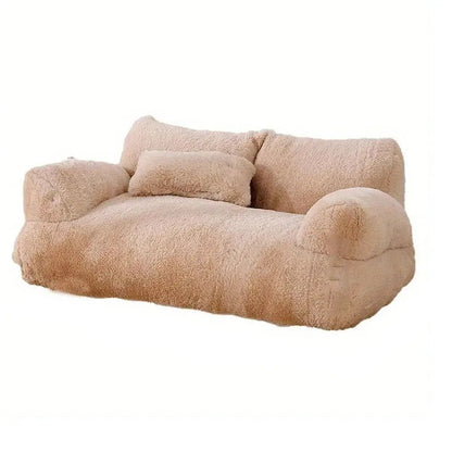 Cozy Plush Pet Sofa Bed TailTalker.com